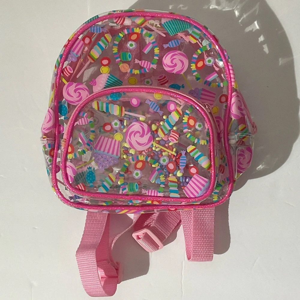 Colorful Candy Print Backpack - Picture 1 of 5